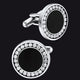 Wedding Black Onyx Cufflinks for Men Groom