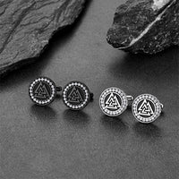 Viking Valknut Cufflinks for Men