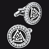 Viking Valknut Cufflinks for Men