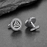 Viking Valknut Cufflinks for Men