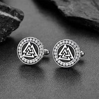 Viking Valknut Cufflinks for Men