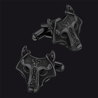 Norse Viking Celtic Wolf Cufflinks For Men