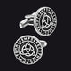 Nordic Viking Rune Celtic Knot Cufflinks for Men