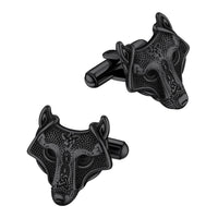 Norse Viking Celtic Wolf Cufflinks For Men