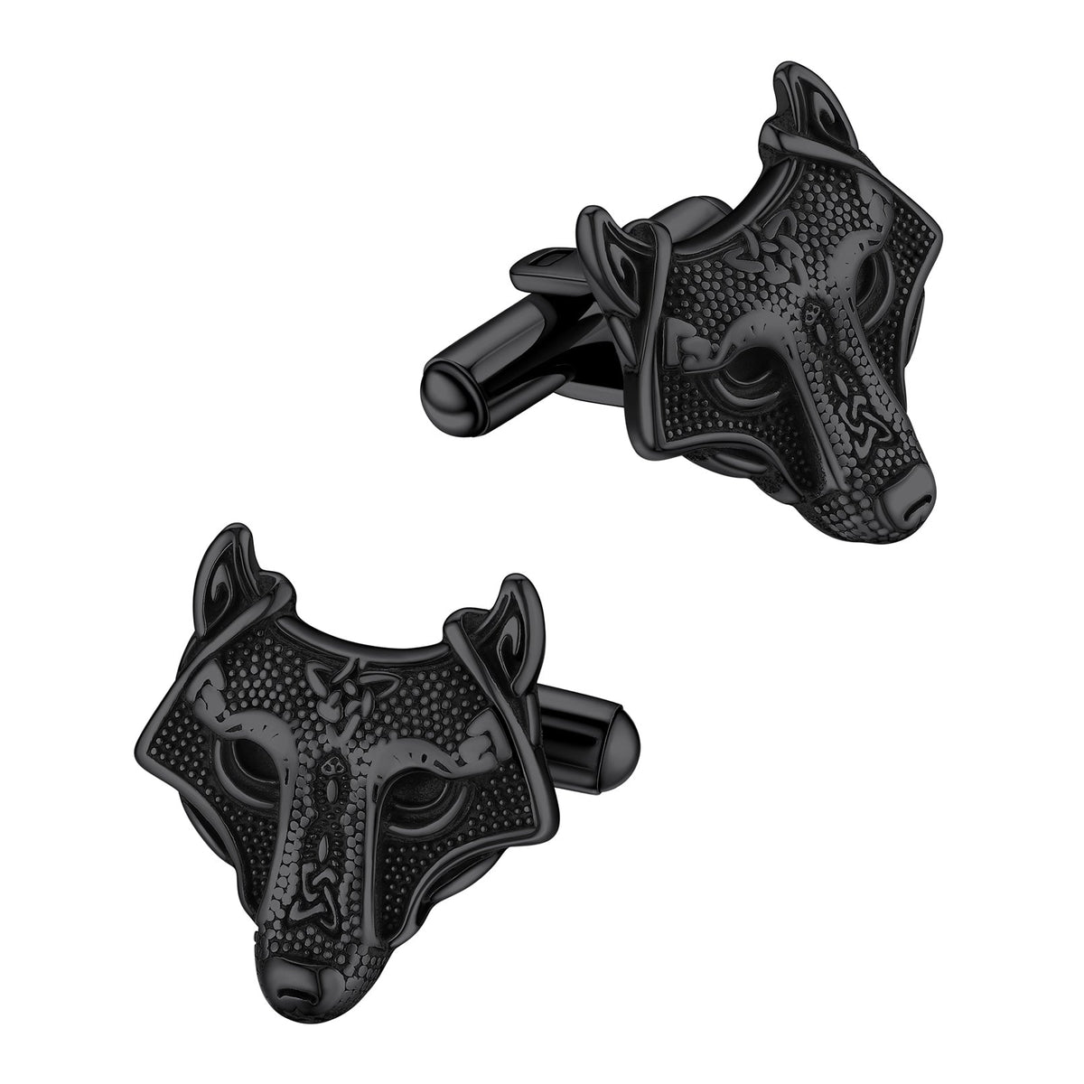 Norse Viking Celtic Wolf Cufflinks For Men