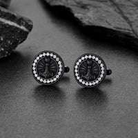 Viking Thor's Hammer Cufflinks for Men