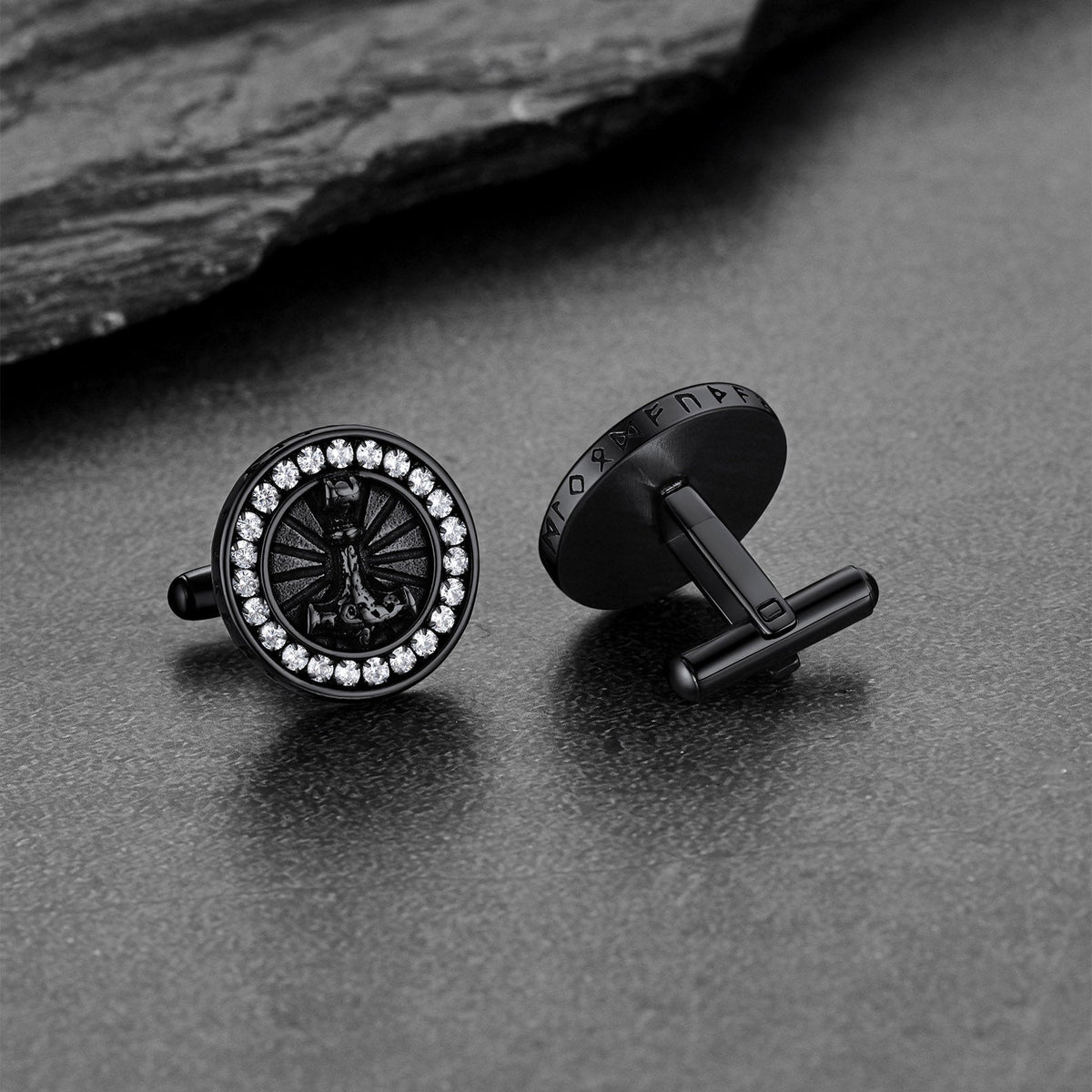 Viking Thor's Hammer Cufflinks for Men