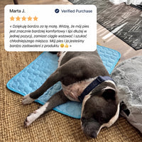 Title Il tappetino che resta fresco — anche dopo ore sotto il tuo cane.