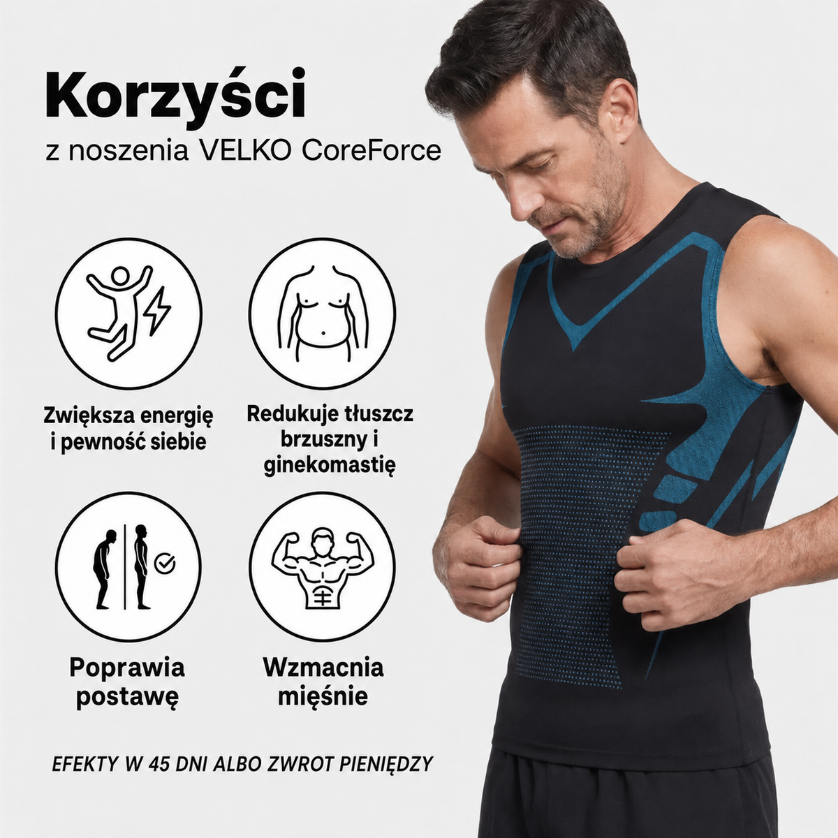 Korzyści z noszenia VELKO CoreForce