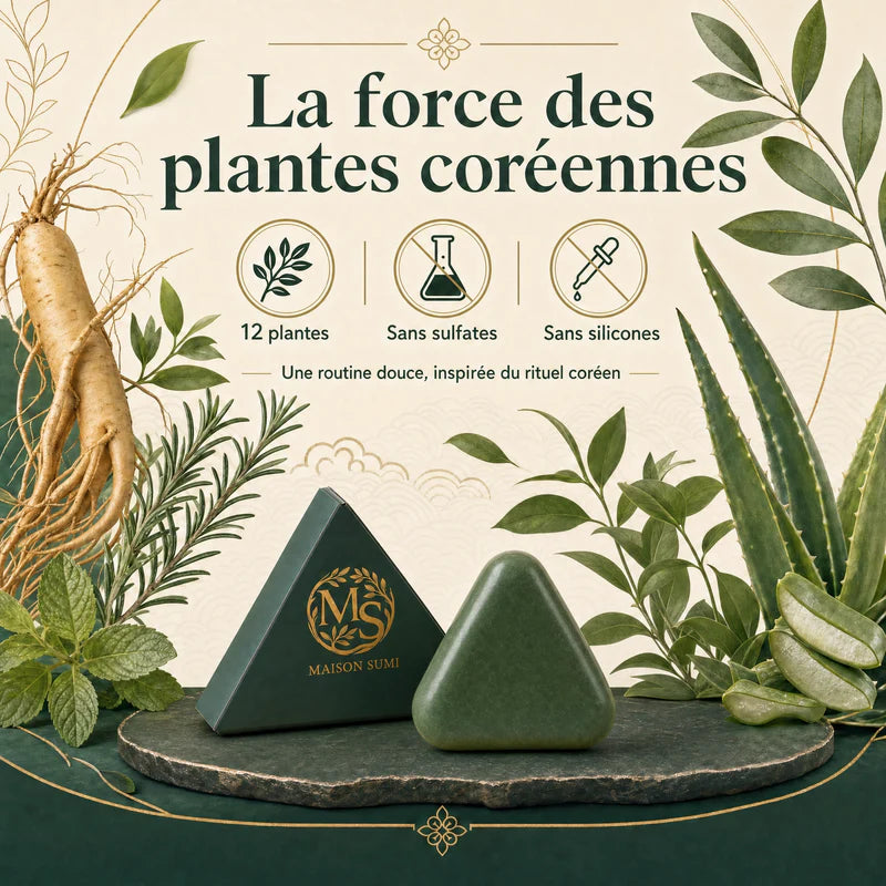 Koreańskie Naturalne Mydło Wzmacniające | 12 Naturalnych Ziół